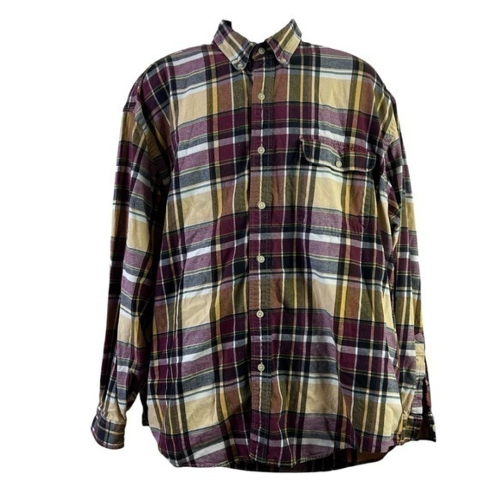 Eddie Bauer Men’s Casual shirt Button Down size XL